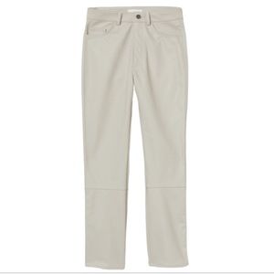 H&M Faux Leather Pants